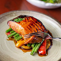 Honey Glazed Salmon